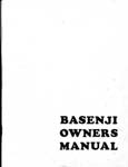 Basenji Owners Manual