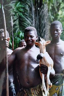 Yodeling Basenji in Africa